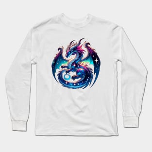 Dragon of Galaxy Long Sleeve T-Shirt